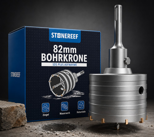 Bohrkrone 82mm sds plus - bohrkrone,