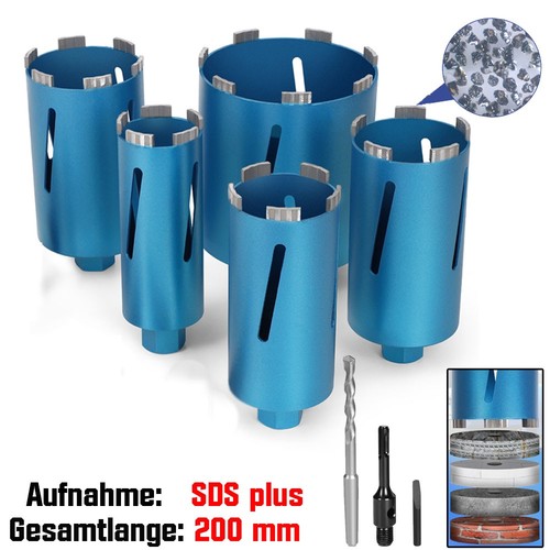 Sds plus diamant bohrkrone - plus, diamant-bohrkrone