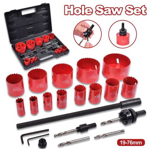 Hss lochsägen set teilig - set, 21-teilig