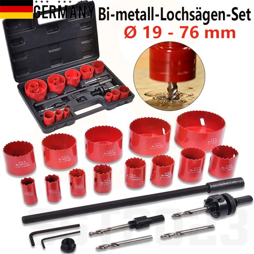 Lochsäge set dosenbohrer - lochsäge, 21