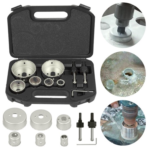 Diamant fliesenbohrer set - 9x,
