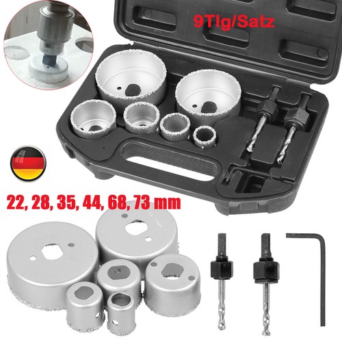 9tlg fliesen bohrer - 9tlg.,